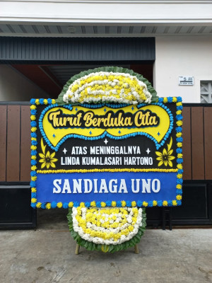 Papan Bunga Duka di Pekapuran Laut