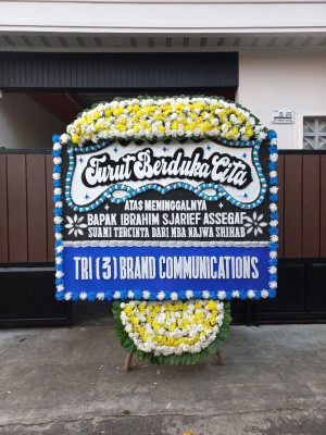 Papan Bunga Duka di Pekapuran Laut